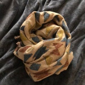 Zara multi colored scarf